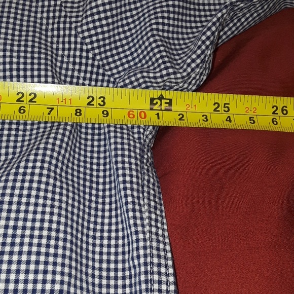 Tommy Hilfinger blue/white checkered dress shirt - Picture 8 of 8